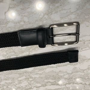 Men’s black golf belt size 36